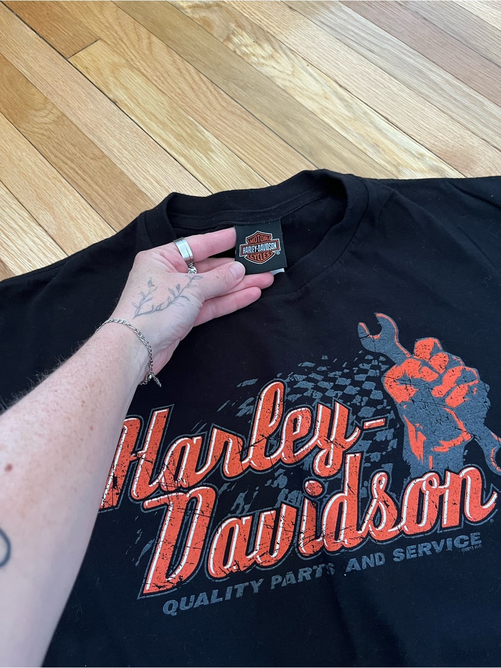 vintage harley davidson tee - Picture 3 of 3